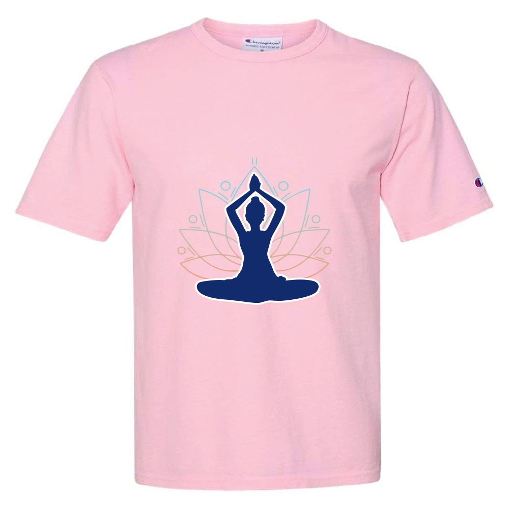 ECOLINE YOGA T-SHIRTS Light pink 1