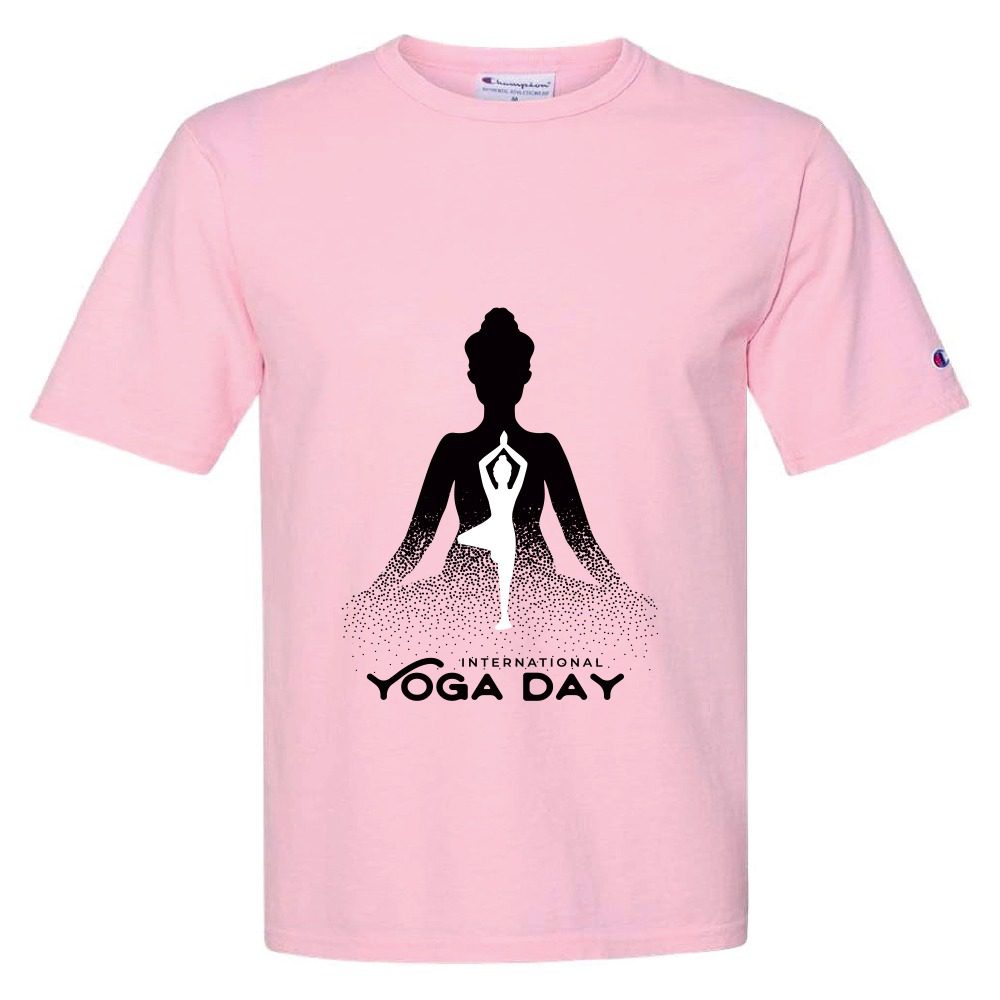 ECOLINE YOGA T-SHIRTS Light pink 2