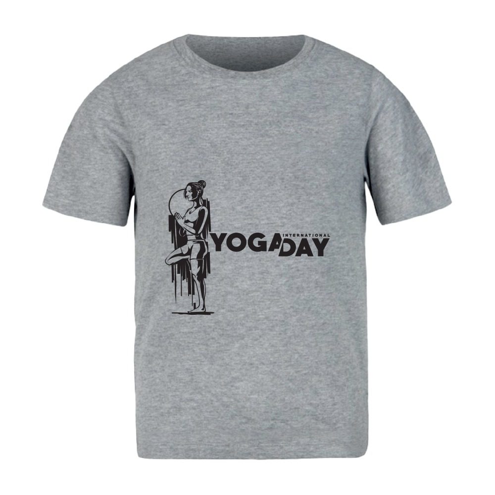 ECOLINE YOGA T-SHIRTS Grey 1