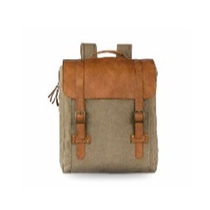 FLAP BROWN BACKPACK