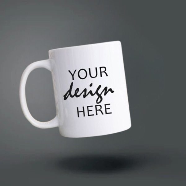 11 Oz White Mug
