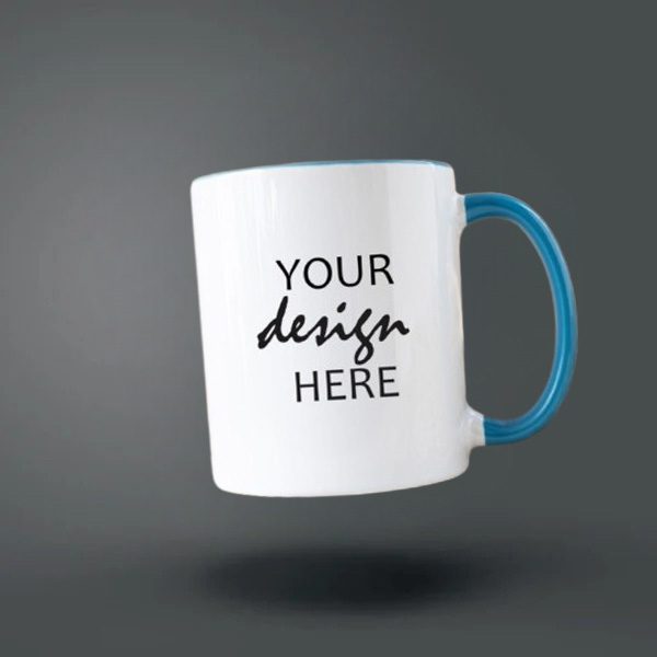 11 oz 3 Tone Mugs (Inside and Handle Colour Mugs)