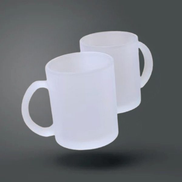 11oz Frosted Glass Mug